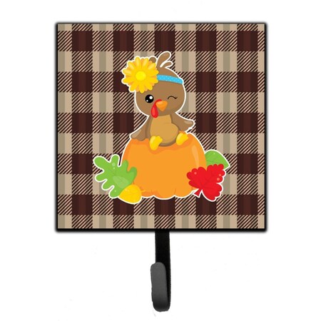 Jensendistributionservices Thanksgiving Baby Turkey Leash or Key Holder MI2088022